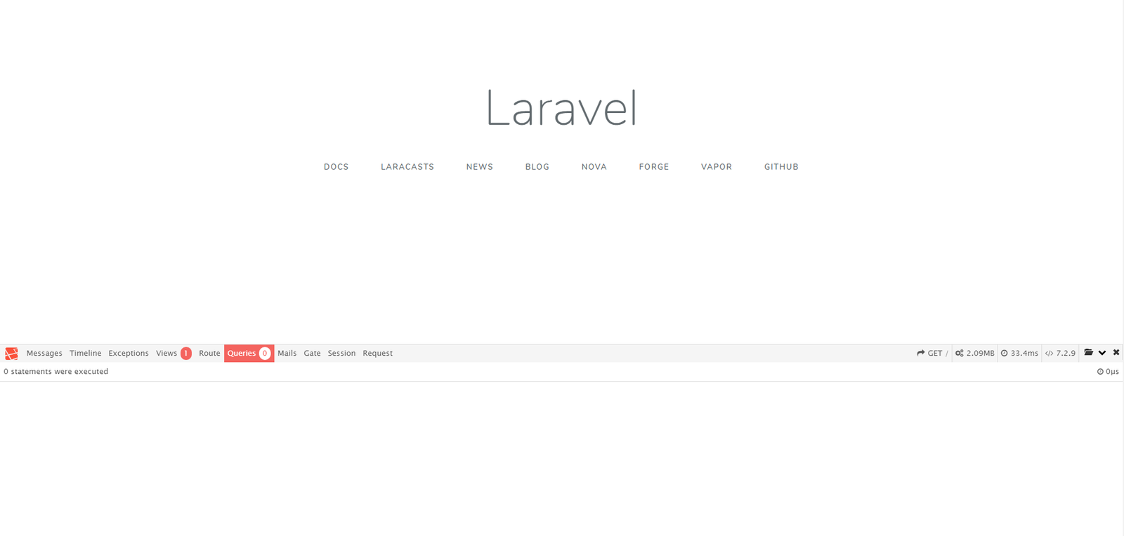 Laravel Debugbar